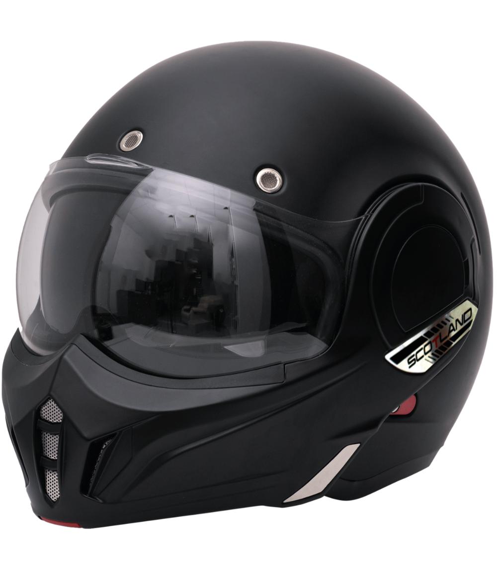 CASCO MODULARE STRATOS 2206 NERO OPACO