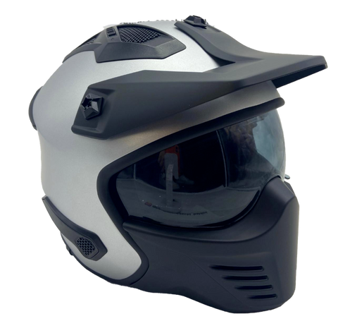 CASCO 96 DRACO BAYARD HYBRID GRIGIO/ARGENTO