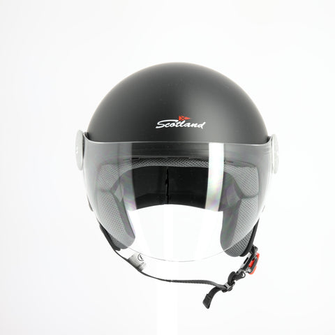 Casco Scotland Demi Jet Nero Opaco 120024