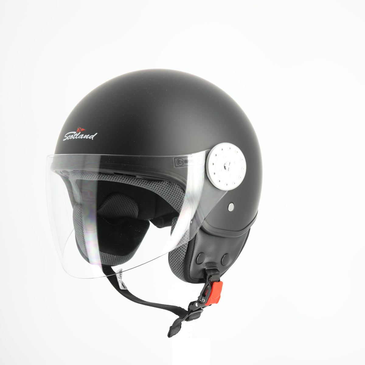 Casco Scotland Demi Jet Nero Opaco 120024