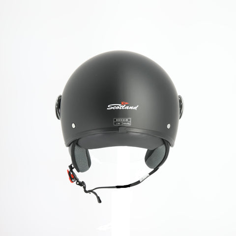 Casco Scotland Demi Jet Nero Opaco 120024