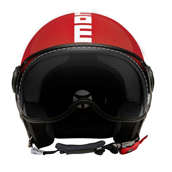 CASCO FIGHTER CLASSIC ROSSO OPACO 1001002024 F.S.