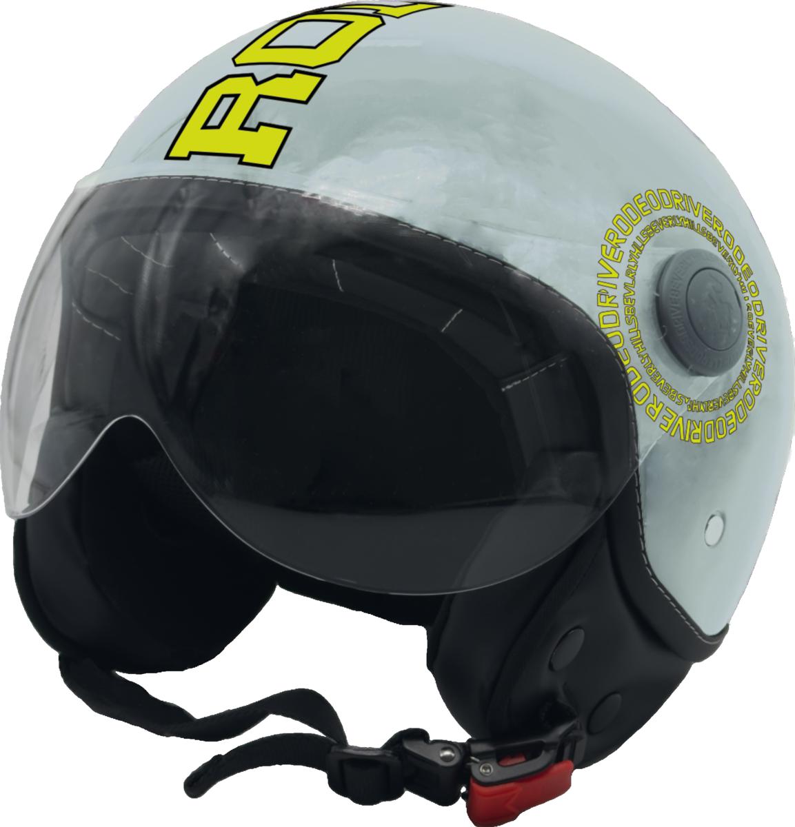 CASCO DEMIJET DECAL BRIDGE GREY / GIALLO FLUO