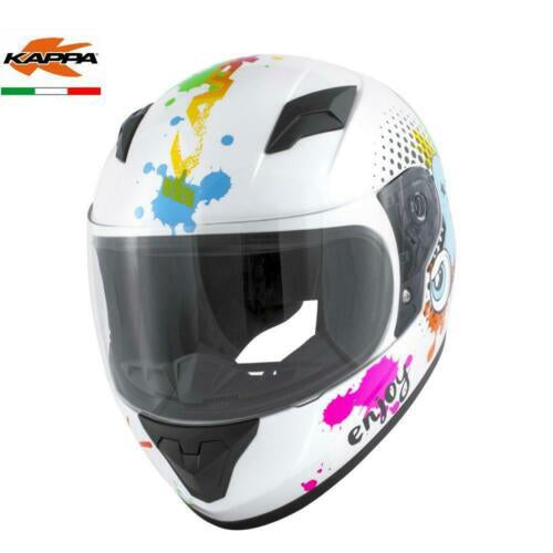 CASCO KAPPA BABY INTEGRALE BOOM BIANCO