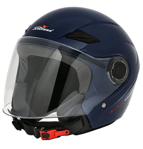 CASCO FORCE 03 BLU METALLIZZATO