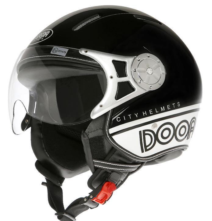 CASCO DOOA NERO BIANCO