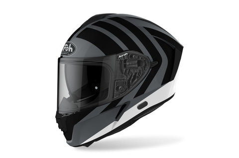 CASCO AIROH SPARK SCALE GRIGIO OPACO SPCA35