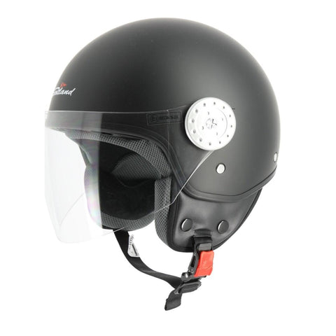 CASCO DEMIJET NERO OPACO