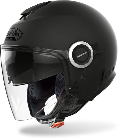 CASCO AIROH HELIOS NERO OPACO HE11