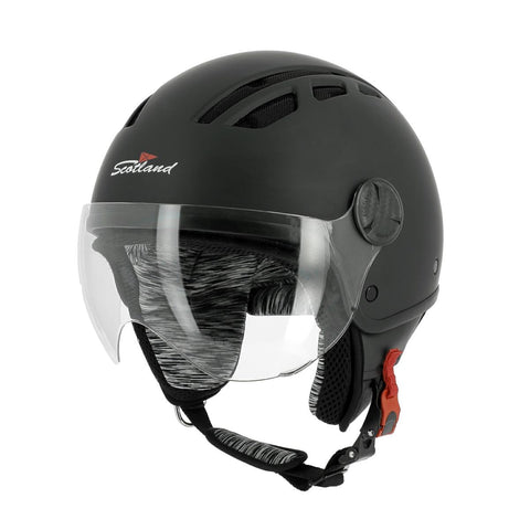 casco scotland VENTOTENE NERO OPACO