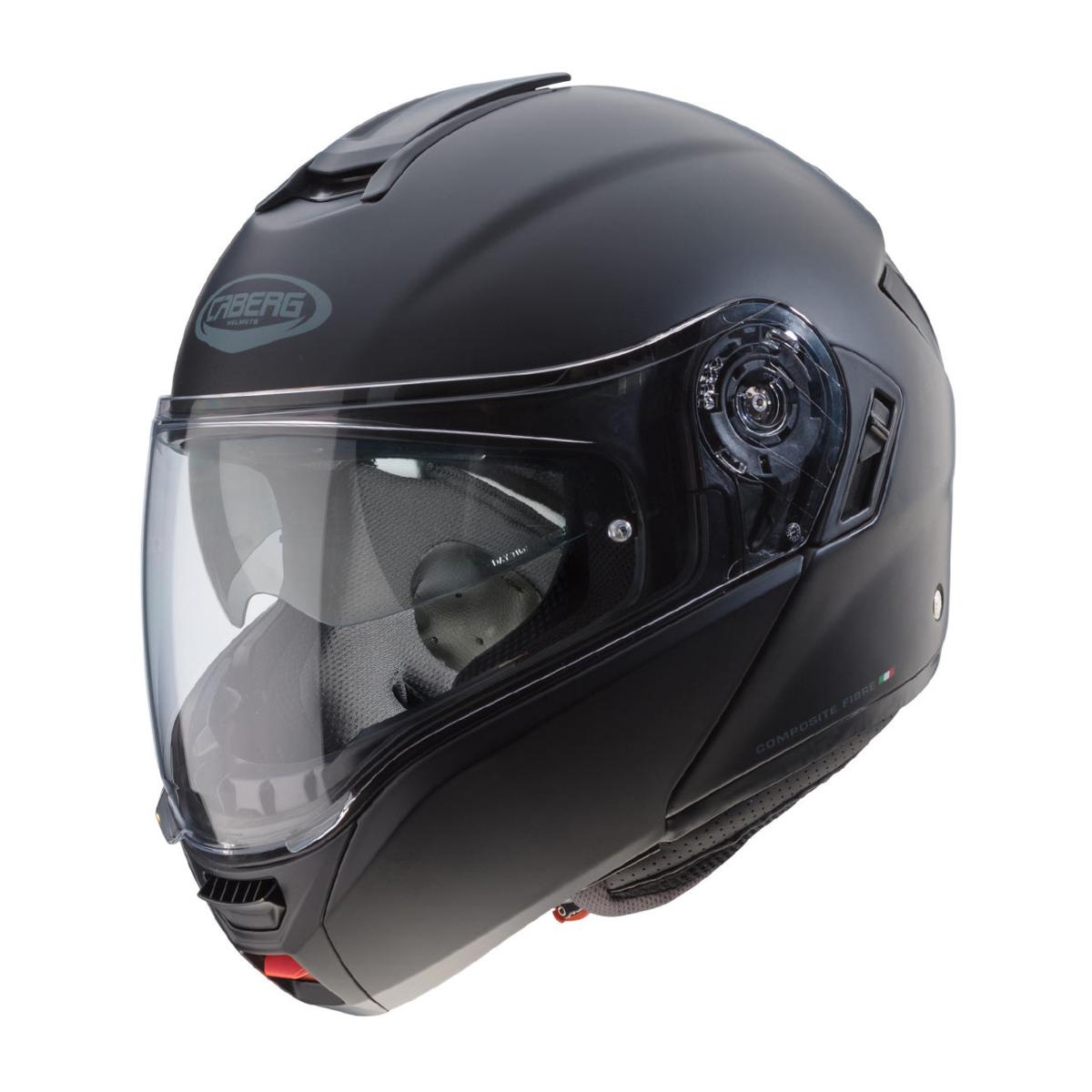 CASCO CABERG LEVO NERO OPACO