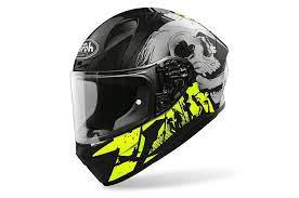 CASCO VALOR NERO GIALLO LUCIDO VAA31