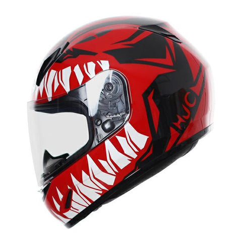 CASCO KID MC1 HJC ROSSO