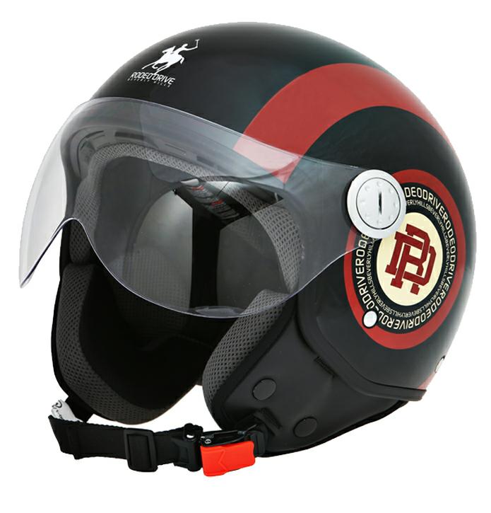 CASCO DEMIJET NERO BORDEUX