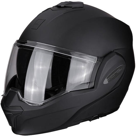 CASCO SCORPION EXO-TECH EVO SOLID NERO OPACO