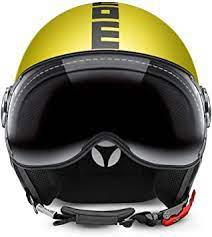 CASCO MOMO FIGHTER CLASSIC GIALLO OPACO F.S.