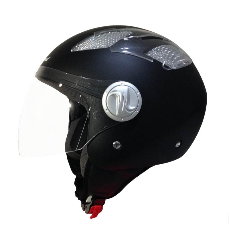 CASCO AREATO NEW NERO OPACO