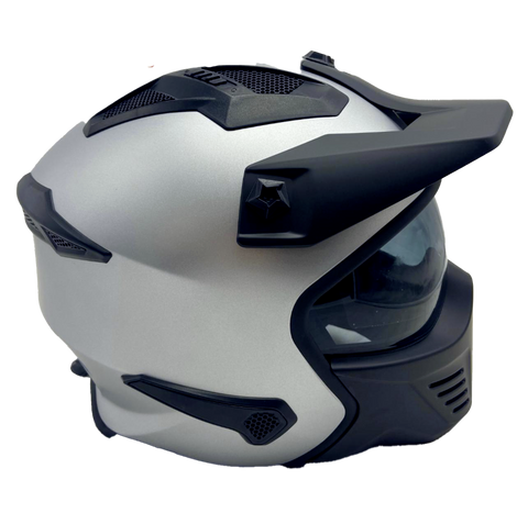 CASCO 96 DRACO BAYARD HYBRID GRIGIO/ARGENTO