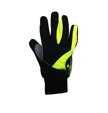 GUANTO SHELL NERO GIALLO FLUO