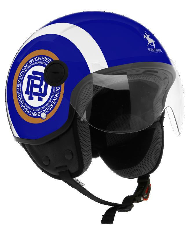 CASCO DEMIJET BLU BIANCO LUCIDO