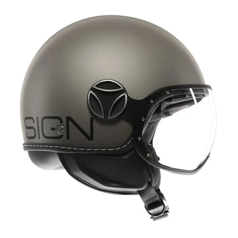 CASCO MOMO DESIGN EVO 06 TITANIO OPACO NERO