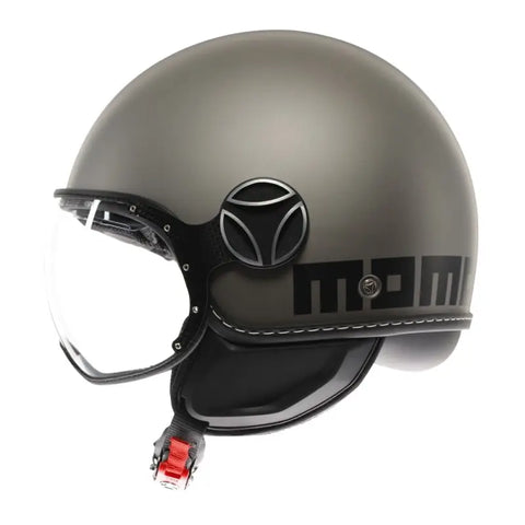 CASCO MOMO DESIGN EVO 06 TITANIO OPACO NERO