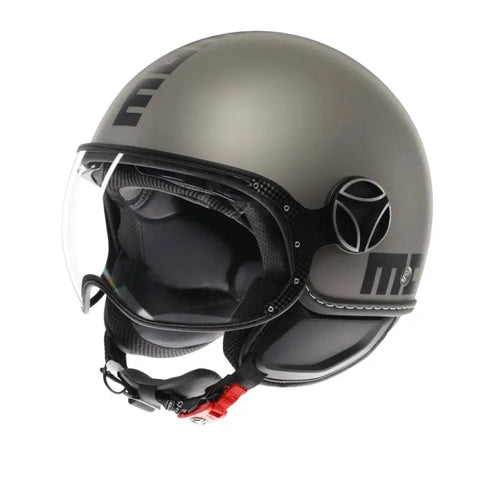 CASCO MOMO DESIGN EVO 06 TITANIO OPACO NERO