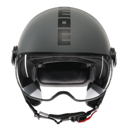 CASCO MOMO DESIGN CLASSIC 06 GRIGIO/NERO OPACO