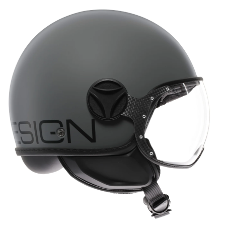 CASCO MOMO DESIGN CLASSIC 06 GRIGIO/NERO OPACO