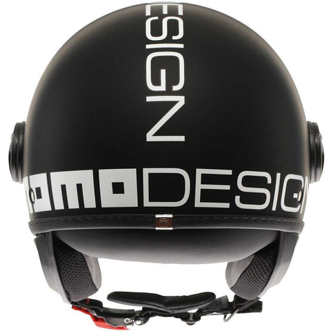 CASCO MOMO DESIGN CLASSIC 06 NERO OPACO BIANCO