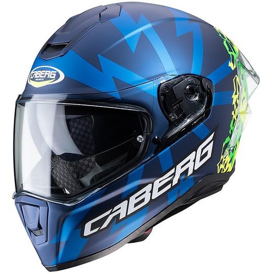 CASCO INTEGRALE DRIFT EVO STORM CABERG BLU/GIALLO/VERDE