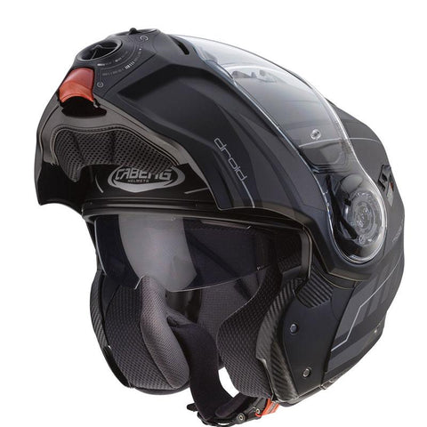 CASCO CABERG DROID BLAZE NERO ANTRACITE