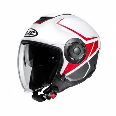 MC1SF BIANCO ROSSO CAMET CASCO JET I40N