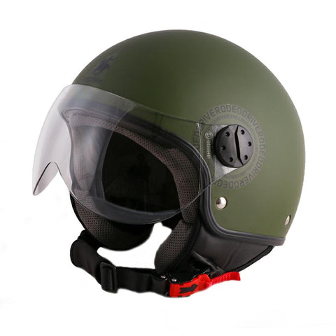 CASCO RD104FLASH DEMIJET VERD.MILITARE