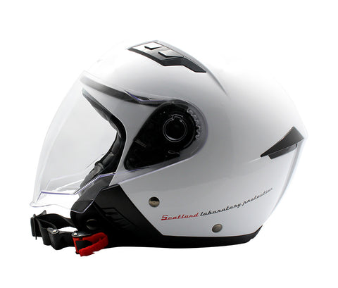 CASCO JET JACK BIANCO LUCIDO