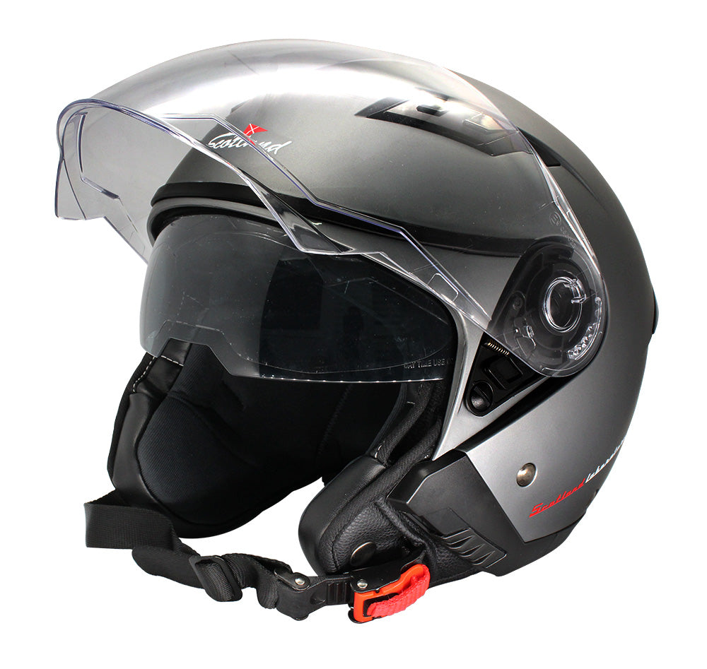 CASCO JET JACK TITANIO OPACO