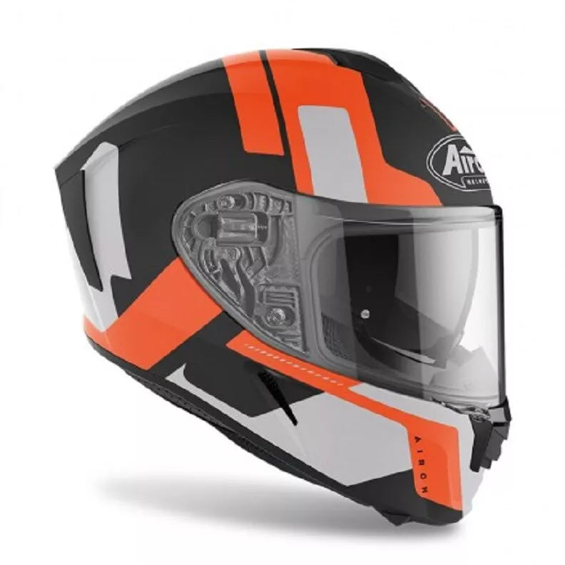 CASCO SPARK SHOGUN ARANCIO OPACO SPSH32