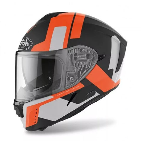 CASCO SPARK SHOGUN ARANCIO OPACO SPSH32